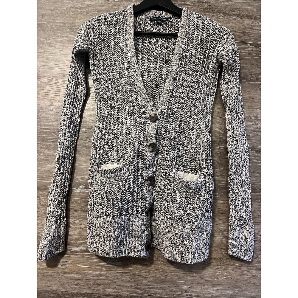 ASO Vampire Diaries American Eagle Knit Cardigan Vintage Sz XS Elena Gilbert